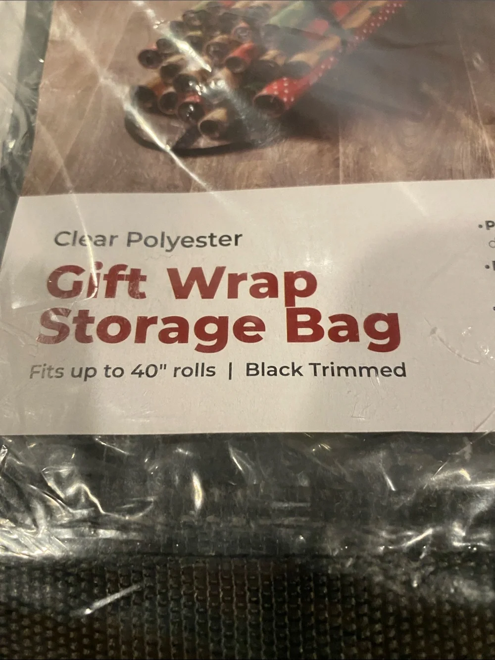 NIP Gift Wrap Storage Bag